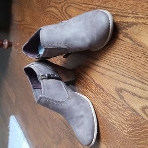 Dr Scholls Codi Brown Ankle Boots